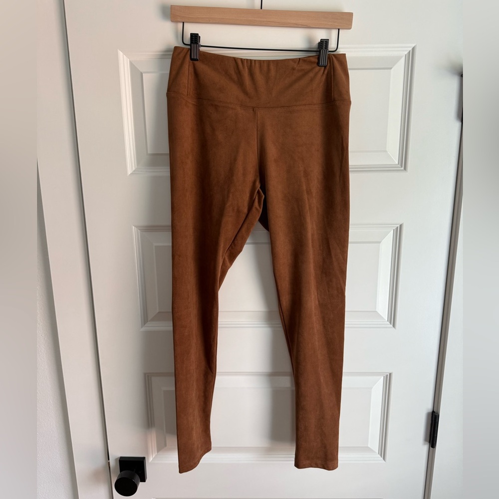 BAGATELLE NYC Women’s Suede Pants‎, Cognac Brown. Never worn. Non-smoking home